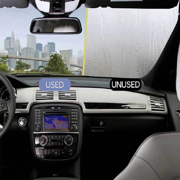 Clear-Vision 100ml Car Windshield Rain Repellent Spray, Anti-Fog Coating Agent for Front Rear Glass, Multi-Surface Glass Protector for Home Windows and Auto Mirrors
