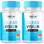 Clear Vision Pro Max - Revolutionary Advanced Vision Matrix Formula - Supports Healthy Vision - Dietary Supplement for Eyes Support - 120 Capsules