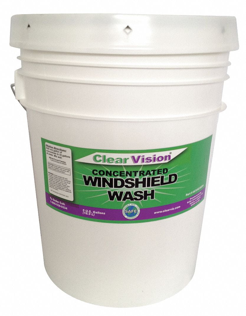 MWC Windshield Washer Fluid 2-in-1 Car Washing 1 Gallon (3.78 Liters)