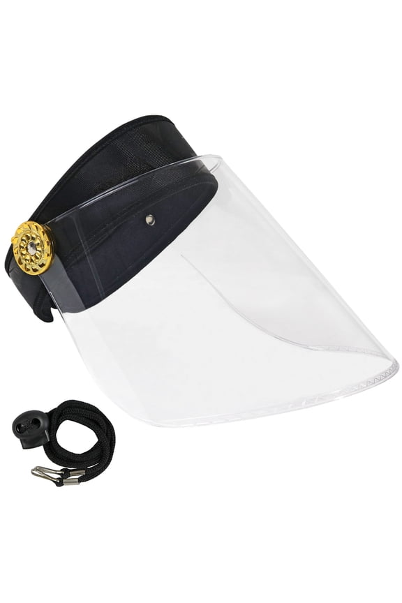 Clear Visor Hat - Transparent Adjustable Headband Face Shield Hat Protection for Indoor & Outdoor Activities