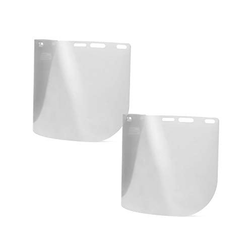 TR Industrial Clear Visor for Forestry Safety Helmet, 2-Pack