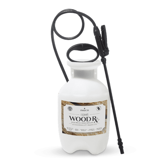 Clear WOOD Rx + Wood Protector, 2 Gallon Sprayer