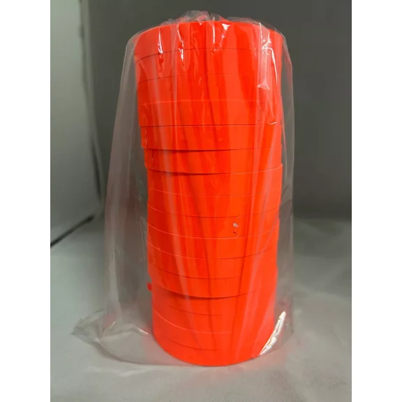 Clear Wafer Mailing Seals 2 Round | 500 Labels | Self-Adhesive