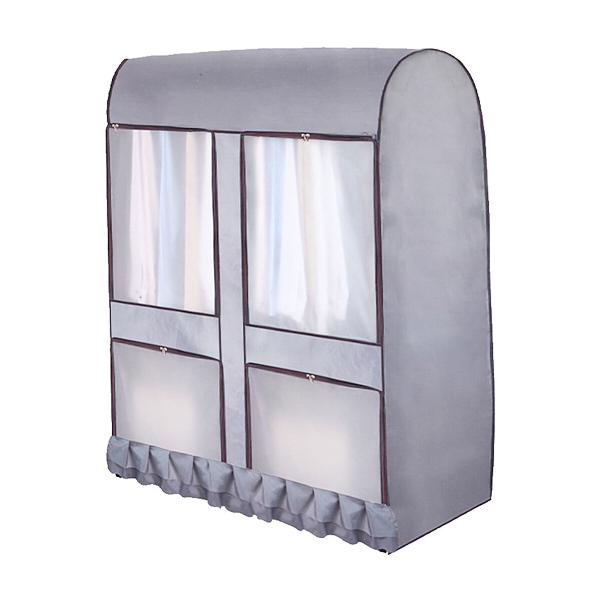 Clear Wardrobe Cover Clothes Cover Oxford Clothing Rack Dust Cover