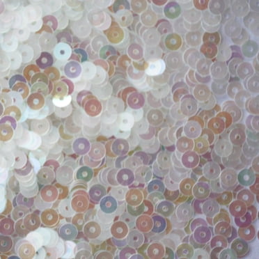 5mm Cup Sequins Rose Pink Crystal Rainbow Iris Iridescent