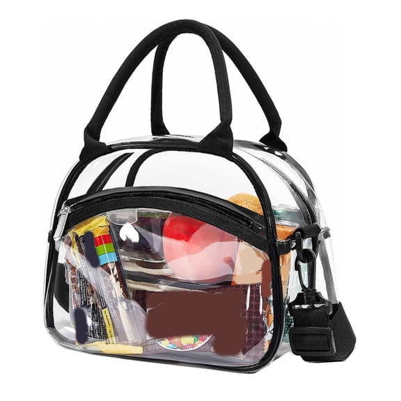 Clear Wash Bag Makeup Bag Cosmetic Bag Storage Bag with Adjustable Straps