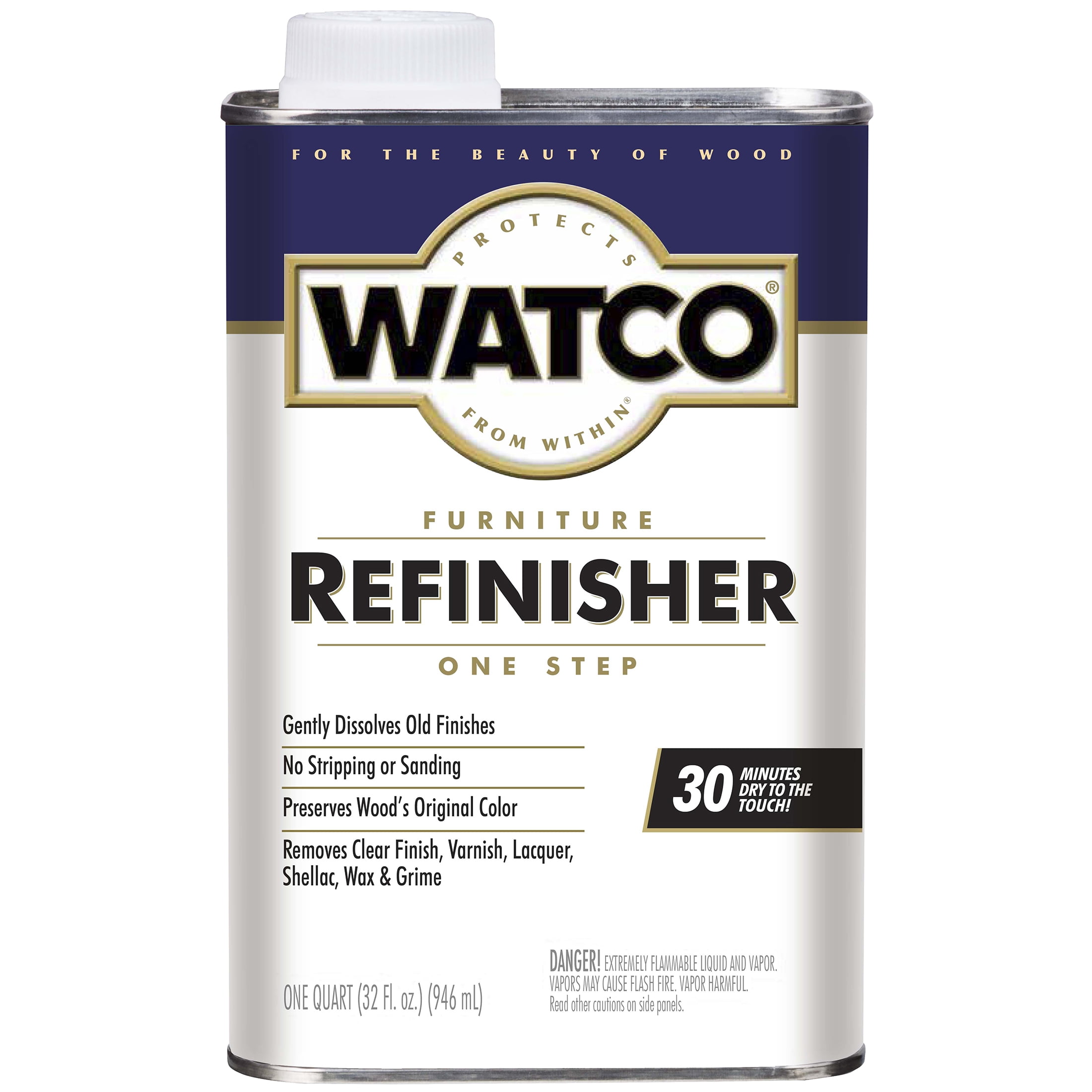 4 Pack, Clear, Watco Antique Refinisher - 266279, Quart