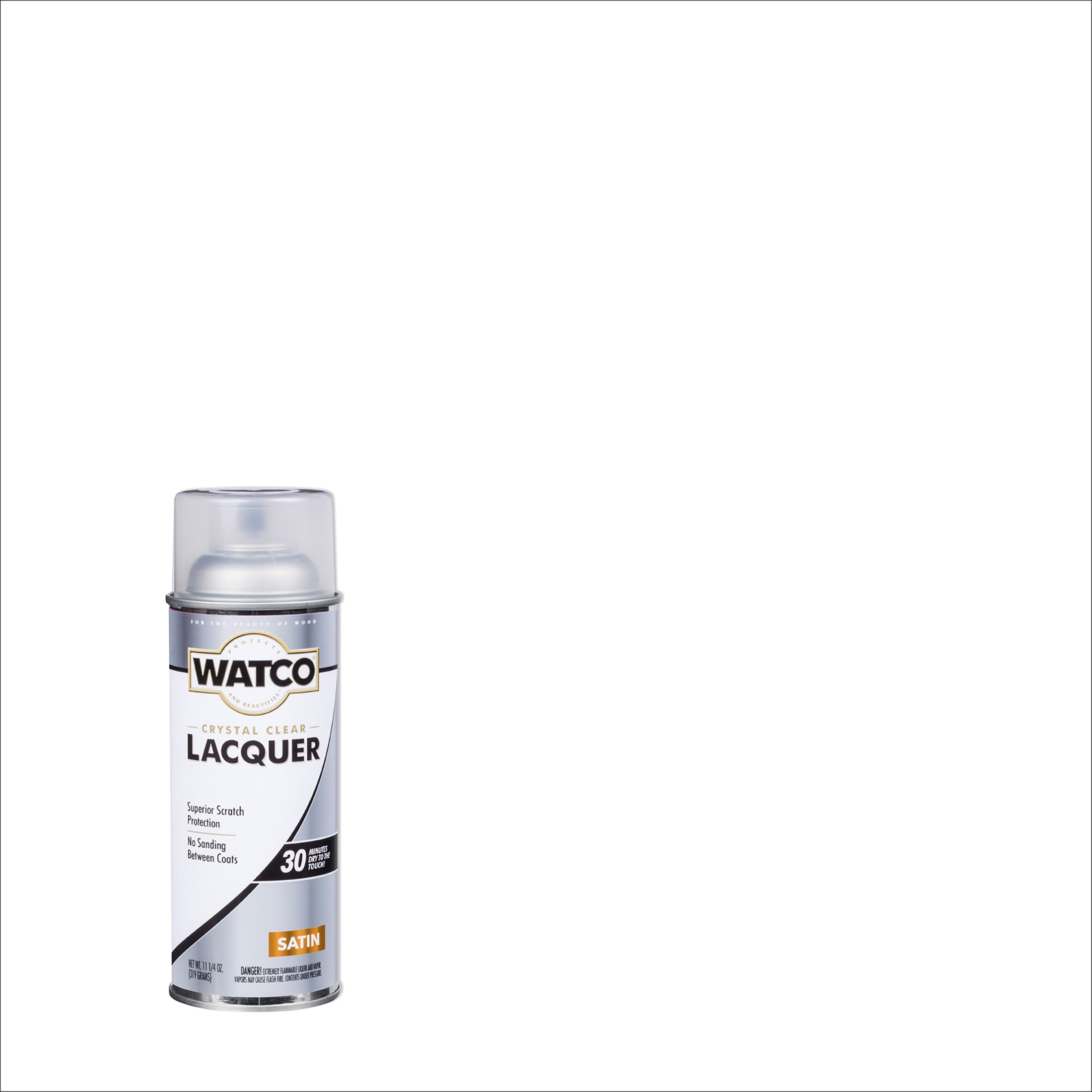 Watco - Lacquer - Solvent Based - Crystal Clear - Gloss - Aerosol 13 oz