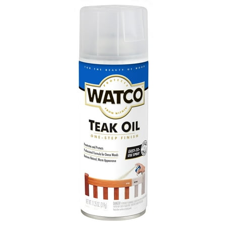 Watco Teak Oil Spray-391271, 11.25 oz