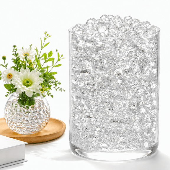 YOTENUNI Clear Plastic Water Beads for Floral Arrangements, 10000 Count
