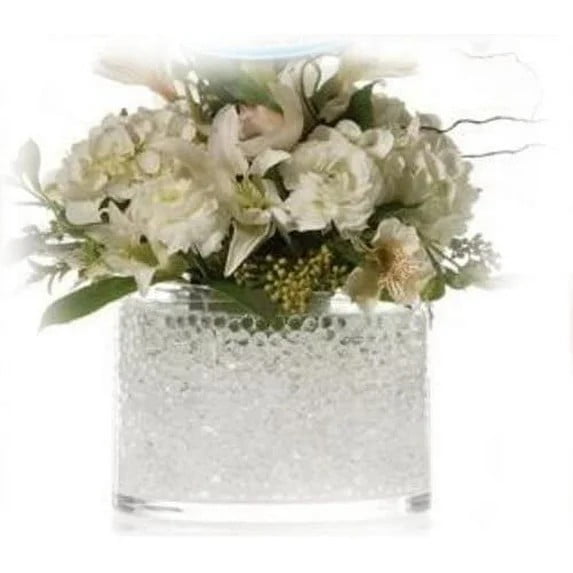 Clear Water Beads - Vase Fillers for Use with LED wedding party Water Submersible Lights , Tea Lights & Floating Candles