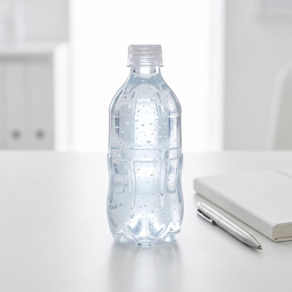 Clear Water Bottle Squishy Toys, 4.92 in Stress Relief Squeeze Fidget Toys, Sensory Squeeze Toys for Office Desk Gift