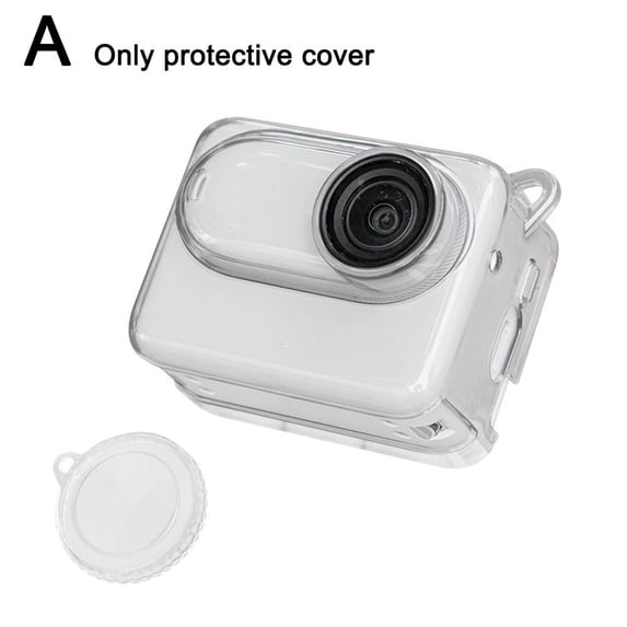 Clear Waterproof Case Sports Camera Part for Insta360 Go3 Sports Camera U7X