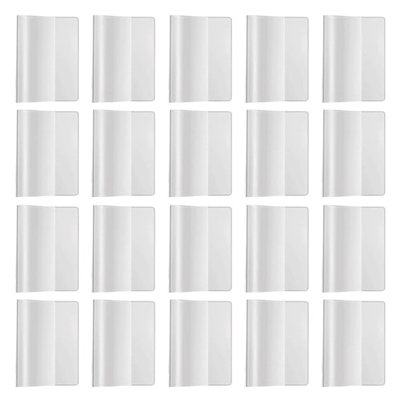Clear Waterproof Document Protector Case for Vaccine Cards And Ids - Flexible Plastic Sleeve Holder for Important Records, Travel, And Health Certificates Harlik