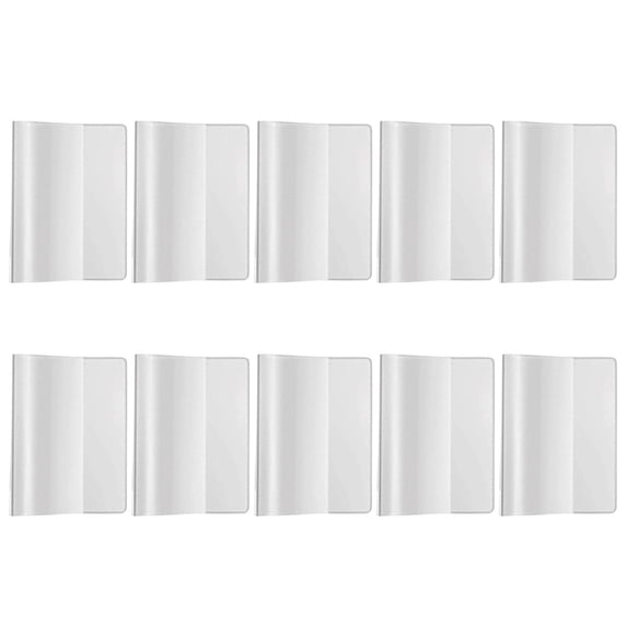 Clear Waterproof Document Protector Case for Vaccine Cards And Ids - Flexible Plastic Sleeve Holder for Important Records, Travel, And Health Certificates Harlik
