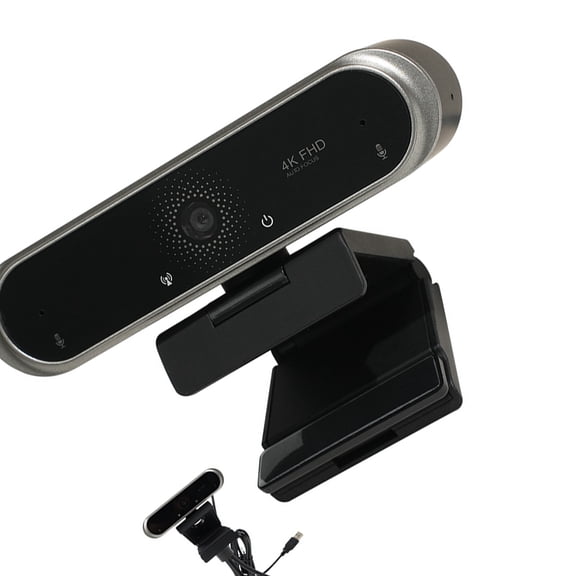 Clear Webcam With Fast Focus And Built In Mic For Smooth Video Calls And Online Meetings