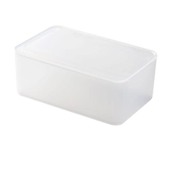 Clear Wet Wipes Storage Box Wipe Dispenser Desk Baby Wipes Container With Lid