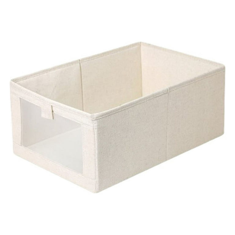 https://i5.walmartimages.com/seo/Clear-Window-Clothes-Storage-Box-Easy-Access-Strong-Load-Bearing-Large-Capacity-Stackable-Cotton-Linen-Cube-Wardrobe-Organizer-Handle-Bedroom-Supplie_e7921f2d-6ddb-4cf0-900b-07c0db9e4eb3.be6dd2589155cabcd0e4133ca05e6ef7.jpeg?odnHeight=768&odnWidth=768&odnBg=FFFFFF