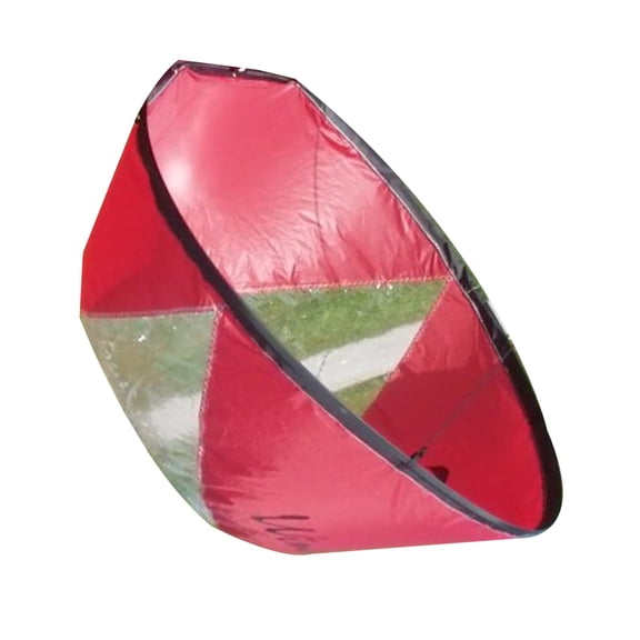 Clear Window Downwind Kayak Sail Portable Kayak Sail With Clear Window Windsurfing Sail for Canoes, Inflatable Boats