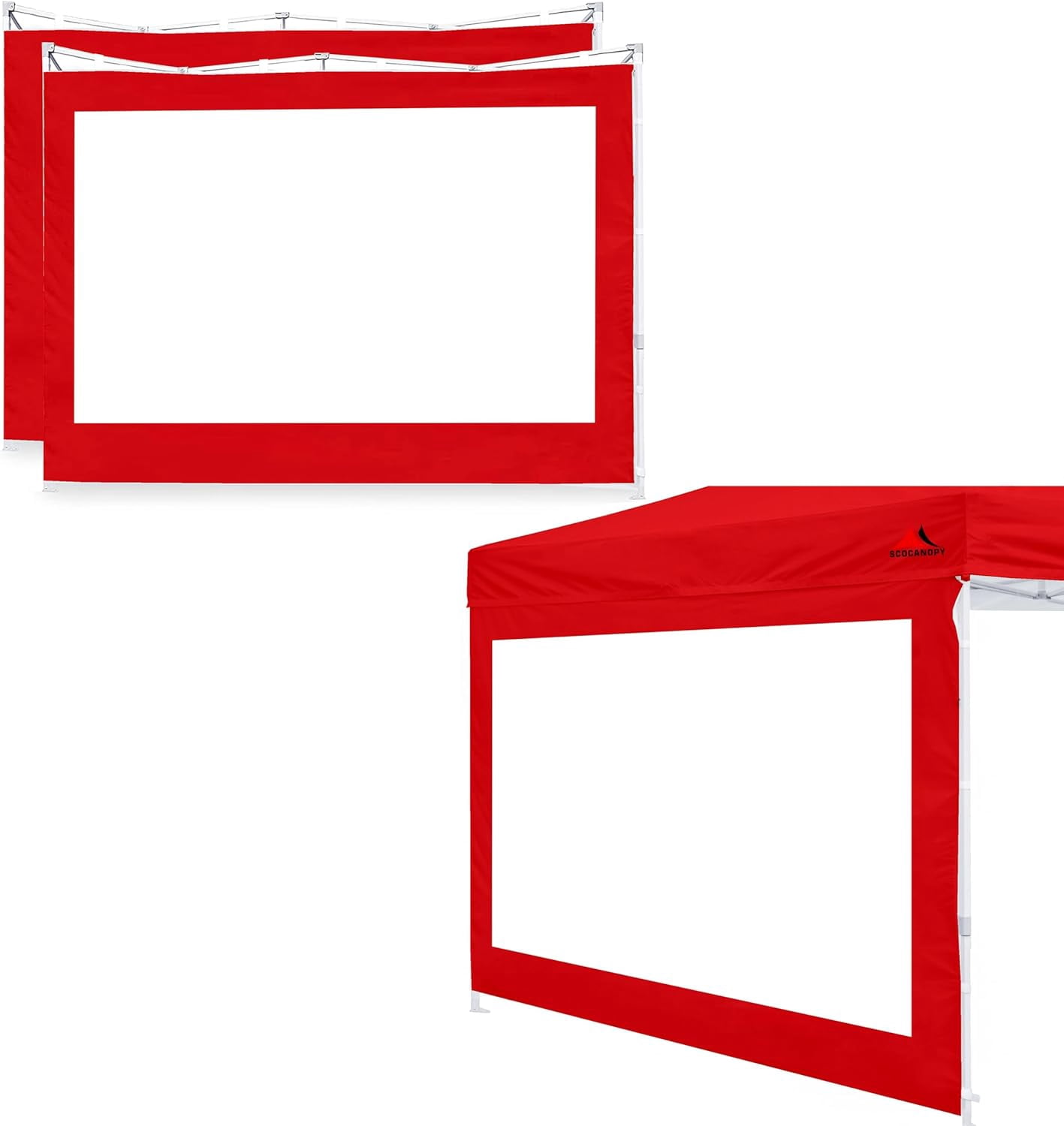 10' Panorama Clear and Polyester Pro Sidewall