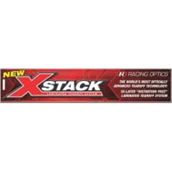 Clear X-Stack Laminated Tearoffs for Bell Vador Helmets