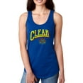 thumbnail image 1 of Clear Your Mind Grunge Style Racerback Tank Women -Image by Shutterstock, Female x-Small, 1 of 4