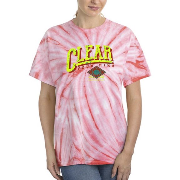 Clear Your Mind Grunge Style Tie Dye Cyclone Women -Image by Shutterstock, Female Small