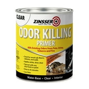 4 Pack, Clear, Zinsser Odor Killing Primer- Quart