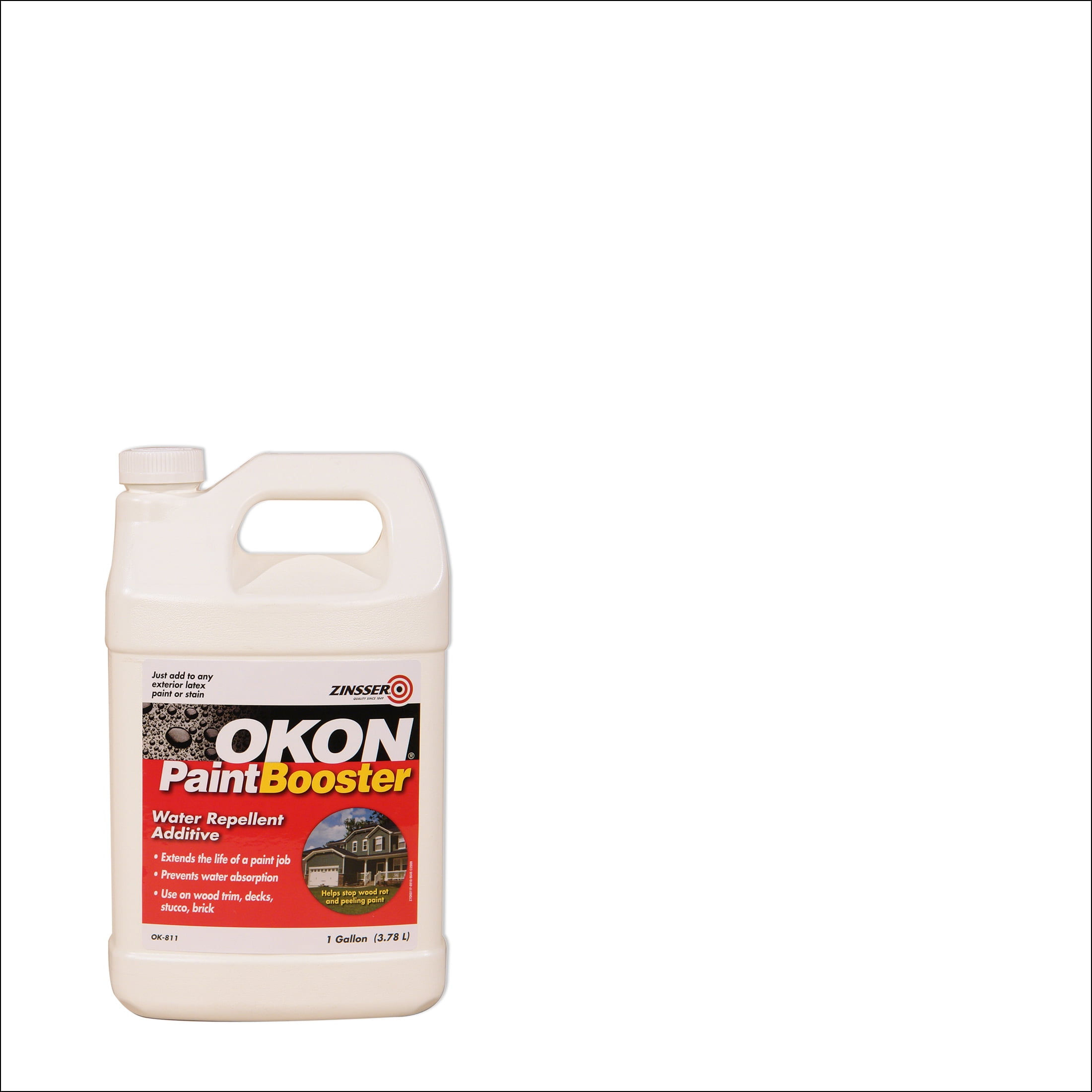 Clear, Zinsser Okon Paintbooster Water Repellent Additive