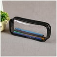 thumbnail image 1 of Clear Zipper Pouch 8x20cm - Transparent Pencil Case for Makeup/Travel Essentials Organizer (TSA Approved PVC Storage Bag), 1 of 4