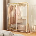thumbnail image 1 of Clear Zippered Garment Rack Cover - Dustproof & Waterproof Clothing Protector - 60/90/100cm x 50cm x 150cm - Heavy Duty Transparent Plastic - Reusable Storage Solution, 1 of 7