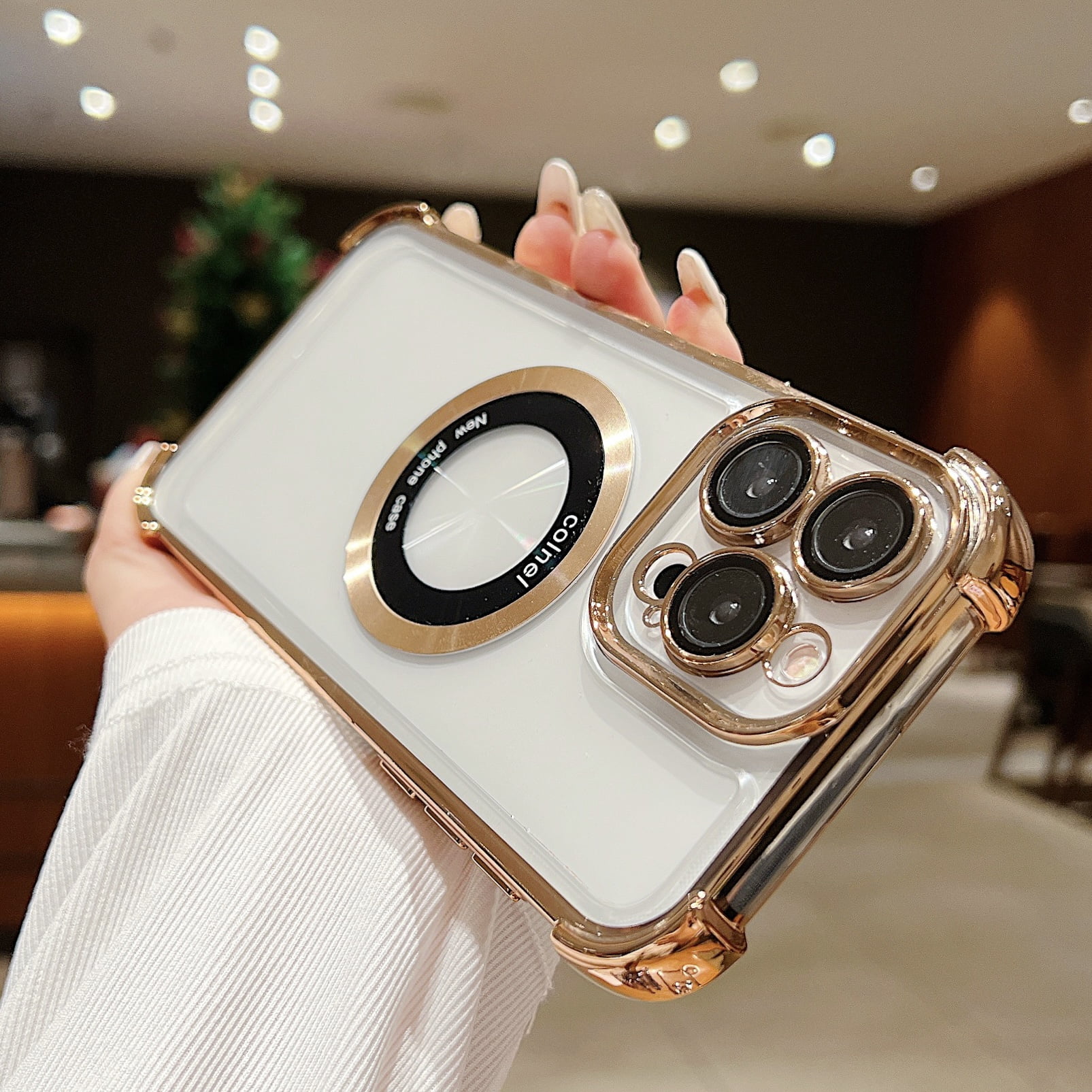 Clear for iPhone 11 Pro Magnetic Case Compatible with MagSafe