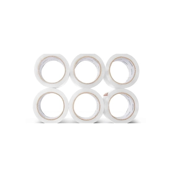 Clear tape Packaging Tape 2" wide 110 yard for Sealing & Moving Boxes 6rolls