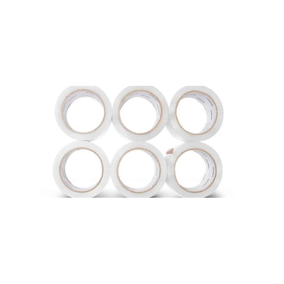 Clear tape Packaging Tape 2" wide 110 yard for Sealing & Moving Boxes 6rolls