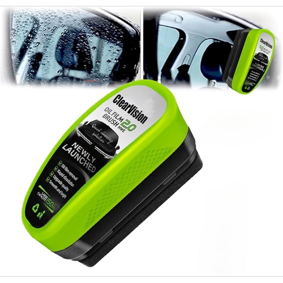 Glass Cleaner, 4oz Windshield Oil Film Remover to Preserve Clarity, Immediately See the Effects for Perfect Visibility at All Times on Car, Truck