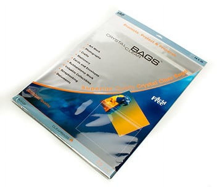 ClearBags 16 7/16" x 20 1/8" Crystal Clear Protective Closure Bags Pack