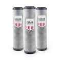 thumbnail image 1 of ClearChoice 10" Slimline Carbon Block Cartridge for PFOA/PFOS, VOCs, 3-Pack, 1 of 4