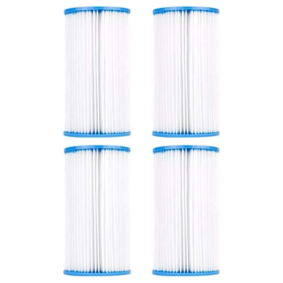 ClearChoice Pool Filter Replacement for A & C, Coleco F-120 - 4 Pack | Cartridge Filter for Pool Maintenance | Compatible with Filter Systems