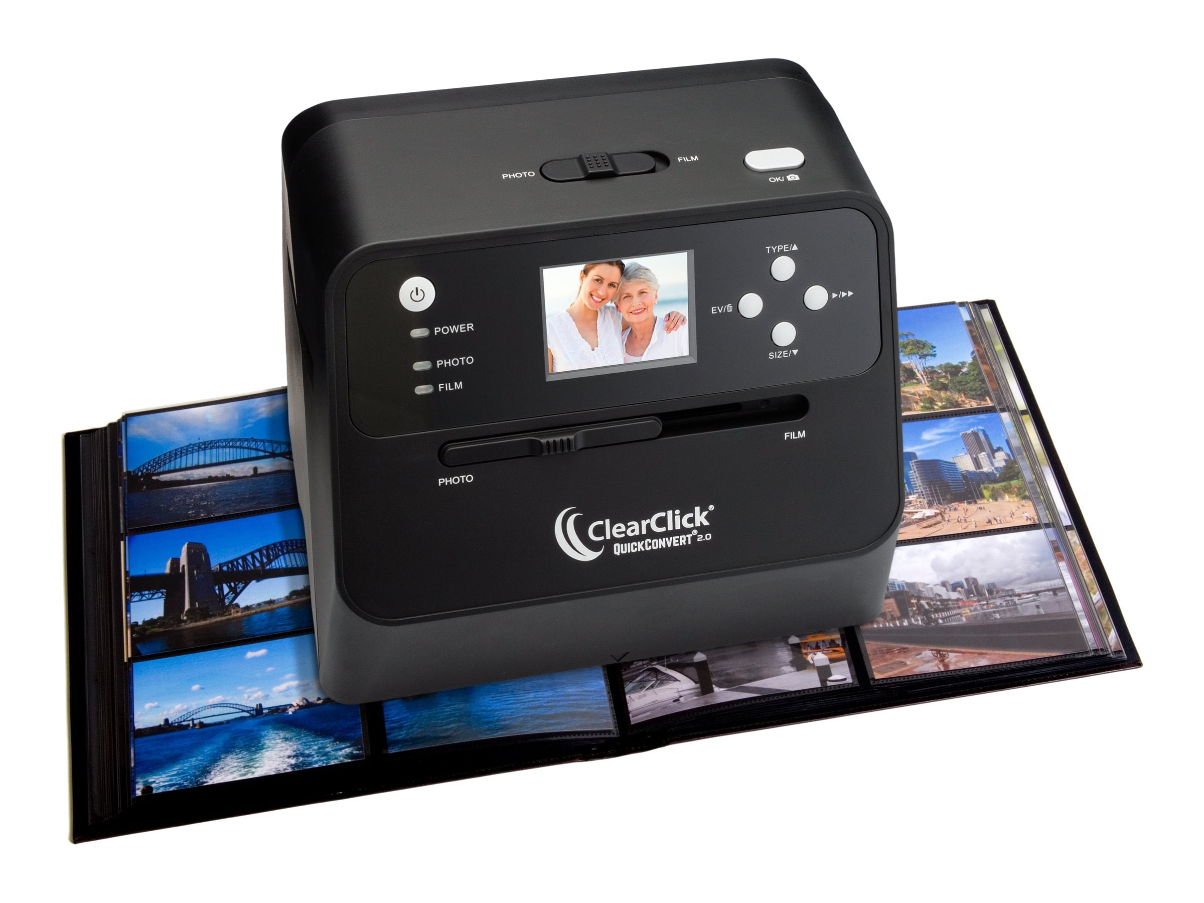 ClearClick Portable 14 MP QuickConvert 2.0 Photo, Slide, Negative ...