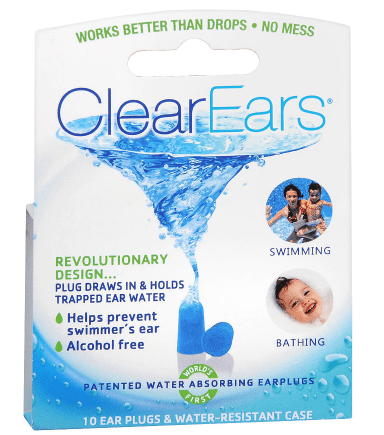 Clearears ClearEars Water Absorbing Ear Plugs 5 Pairs - Walmart.com