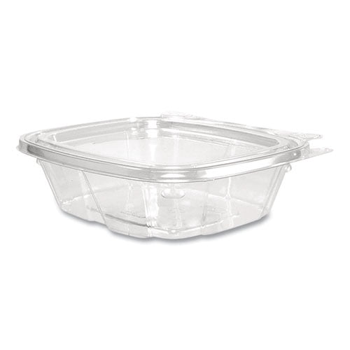 ClearPac SafeSeal Tamper-Resistant/Evident Containers, Flat Lid, 8 oz ...