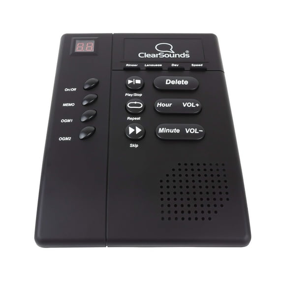 ClearSounds ANS3000 Amplified Digital Answering Machine w/ Slow Speech Message Playback