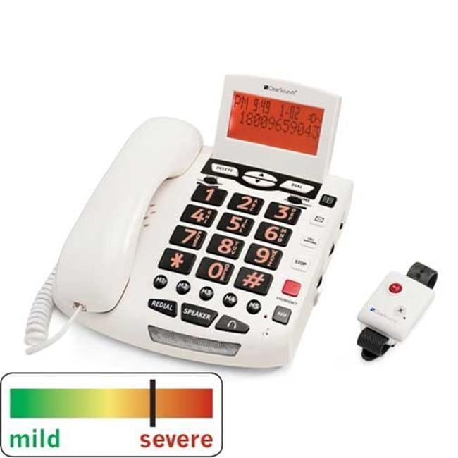 ClearSounds Amplified SOS Alert Phone