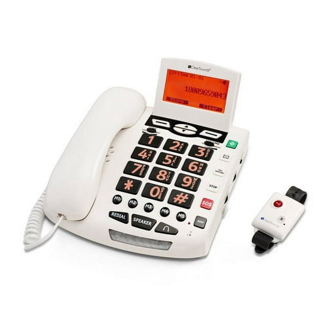 ClearSounds CSC600ER Amplified Big Button Corded Phone with Caller ID