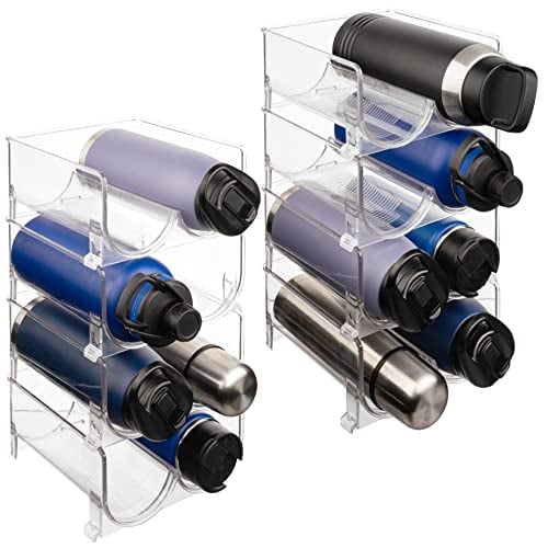 ClearSpace Water Bottle Organizer - 1-Shelf Cabinet Organizer for ...