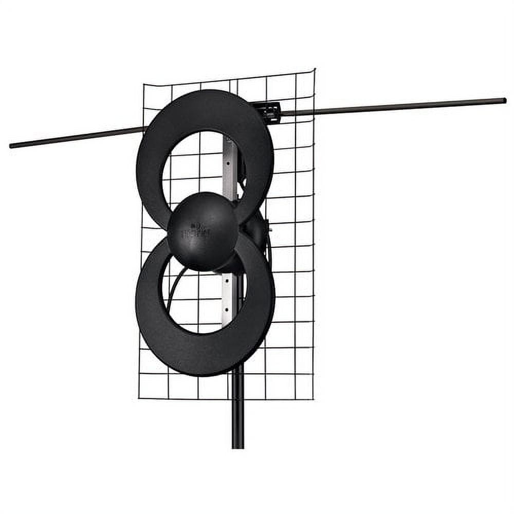 ClearStream 2V Indoor Outdoor UHF VHF HDTV Antenna, 20inch Mast with