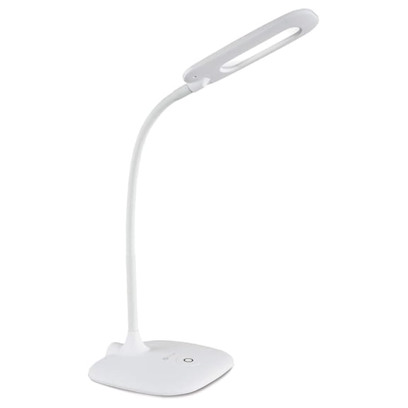 ClearSun LED Soft Touch Desk Lamp - 3 Brightness Settings - Energy Efficient Natural Daylight LEDs - Adjustable Flexible Neck & Touch Controls for Home Office, Computer Desk, & Dorms