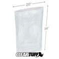 thumbnail image 1 of ClearTuff - 20" x 36" 2 Mil Flat Poly Bags - 250/Case, 1 of 1