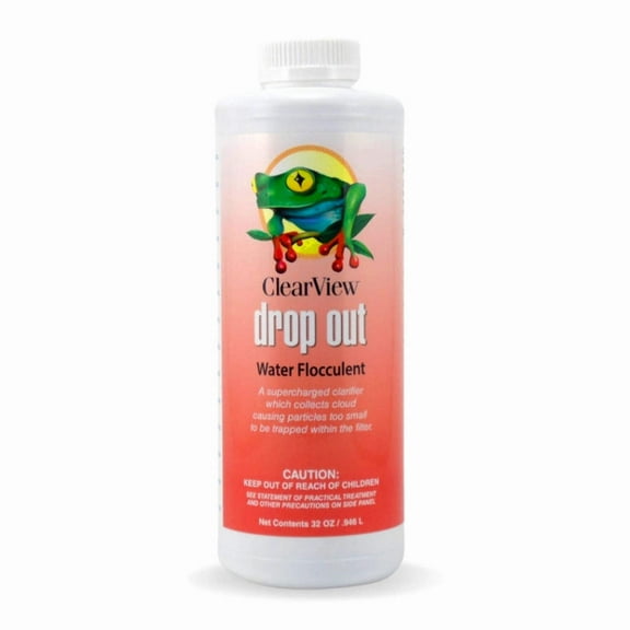 ClearView Drop Out Water Flocculent, 32 oz