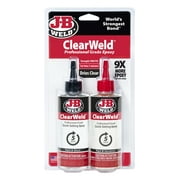 J-B Weld Clear Weld Professional Size 8 oz Hardware Clear